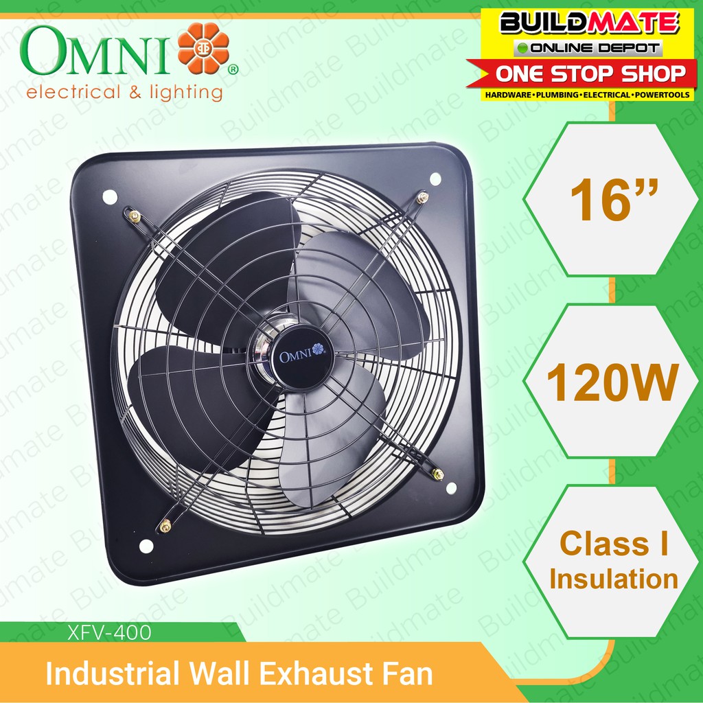 OMNI INDUSTRIAL Exhaust Fan 16" XFV400 •BUILDMATE• Shopee Philippines