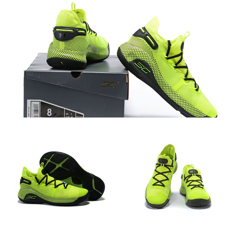 under armour curry 6 green men