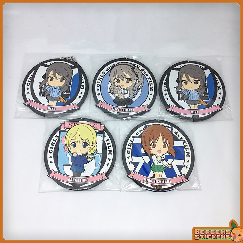 Girls und Panzer der Film Big Rubber Strap - Mika, Alice Shimada, Miho ...