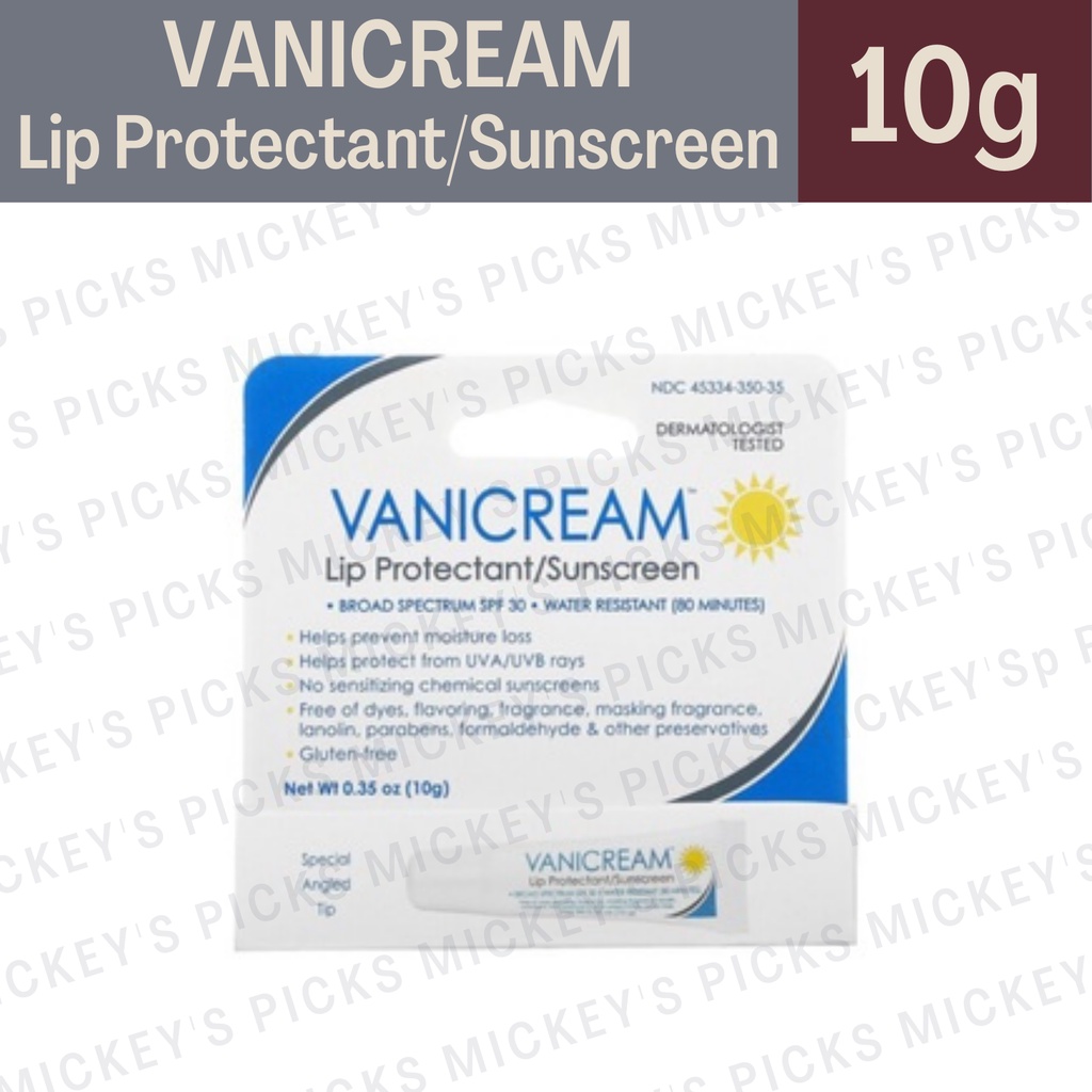 Vanicream, Lip Protectant/Sunscreen, SPF 30, 0.35 oz (10 g) Shopee