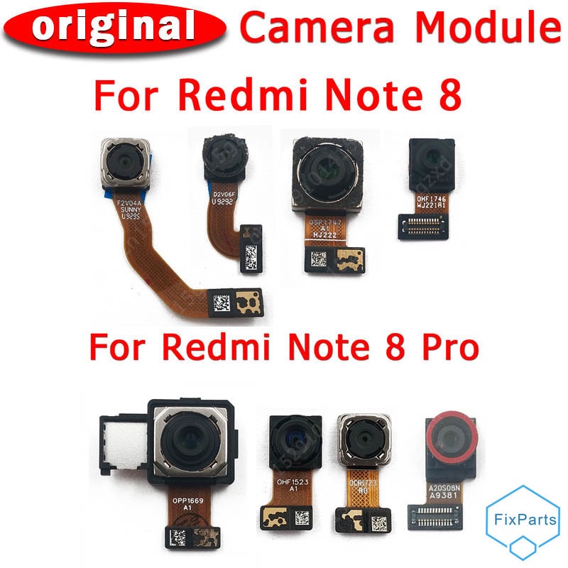 Front and Rear Back Camera For Xiaomi Redmi Note 8 Pro Main Facing ...