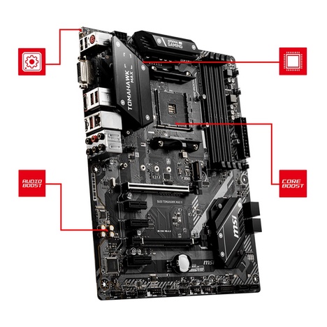 Msi b450 tomahawk atx am4 outlet