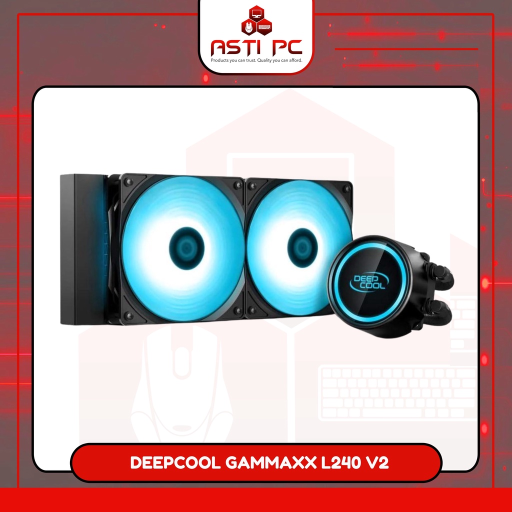 DEEPCOOL GAMMAXX L240 V2 RGB AIO Liquid Cooling Shopee Philippines