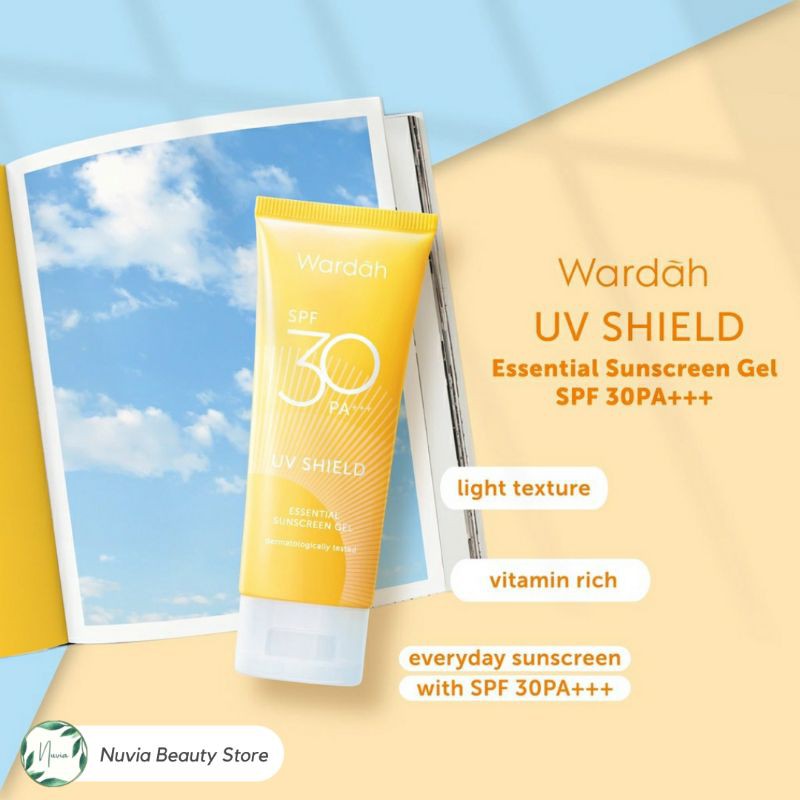 Wardah UV SHIELD SUNSCREEN GEL SPF30 PA+++ | Shopee Philippines