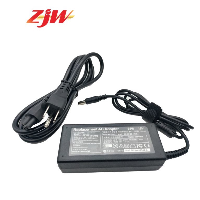 ZJW 19V 3.42A Universal Power Supply Adapter Laptop Notebook 19V Volt