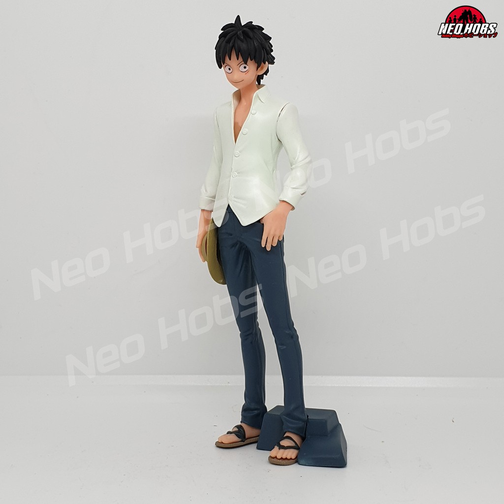 Figurine Luffy (One Piece) En Best Jeanist - Banpresto - Occasion (boîte Gondolée)