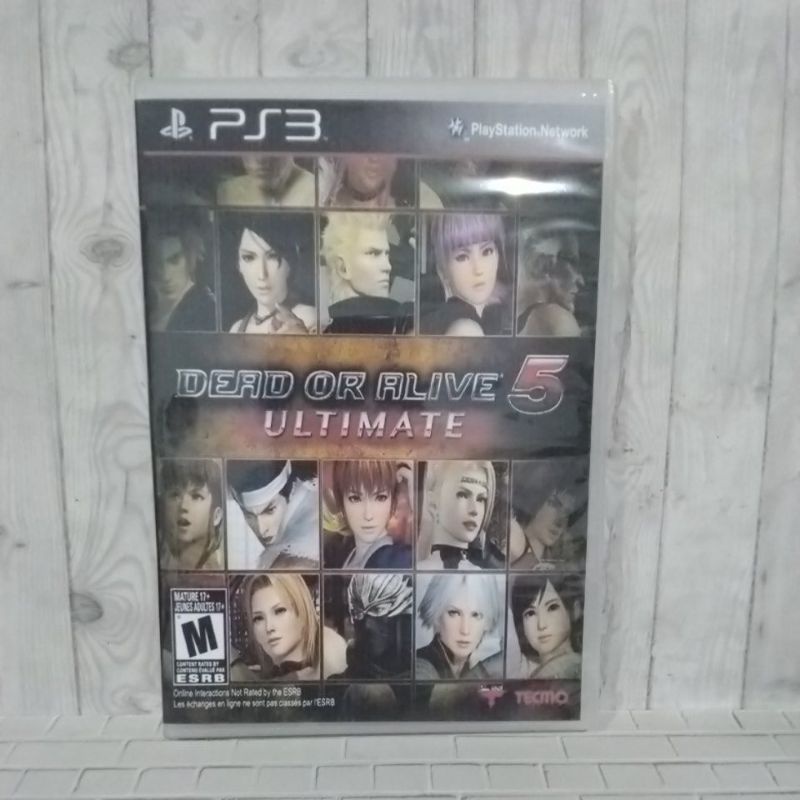 Bd Cassette ORIGINAL PS3 Dead or Alive 5 Ultimate Usa English | Shopee ...