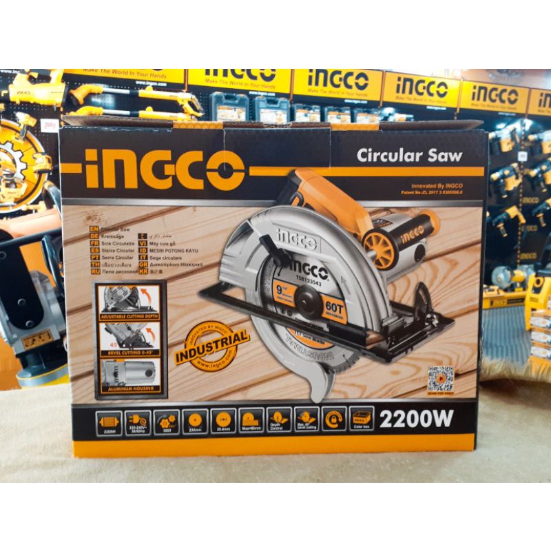 INGCO Circular Saw 2200W Shopee Philippines