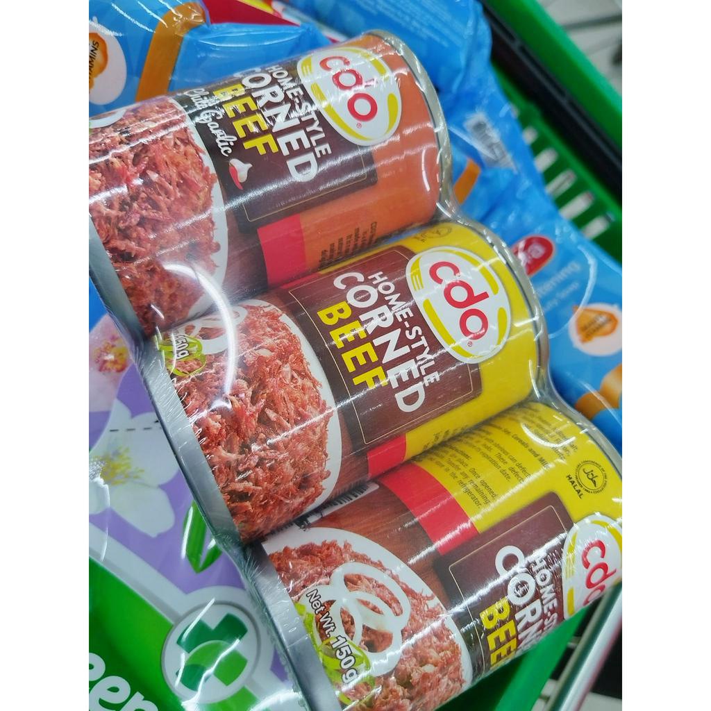 CDO Home-Style Corned Beef Classic 150g (3PCS) | Shopee Philippines