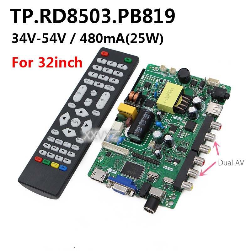Lehua TP.V56.PC815 SKR.815 TP.RD8503.PC815 LCD TV