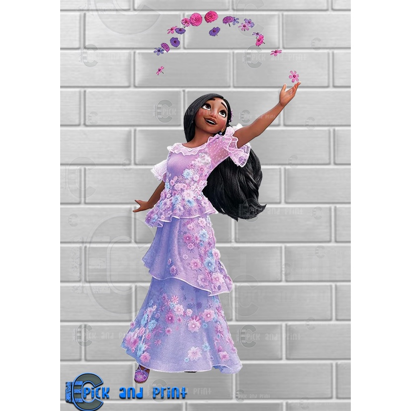 open lace back dress Funny Encanto Costume Party Invitation  Random Panda