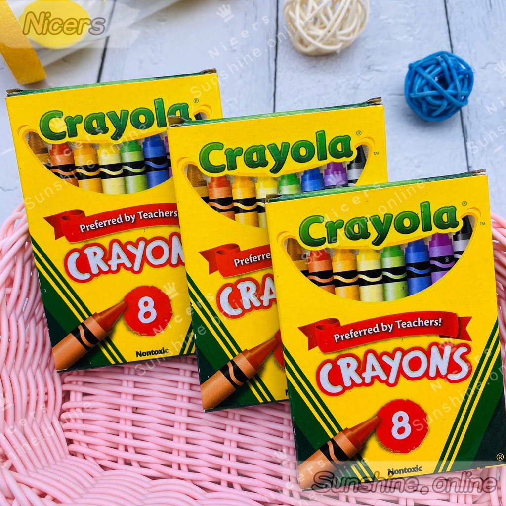 Original Crayola 8colors Crayons | Shopee Philippines