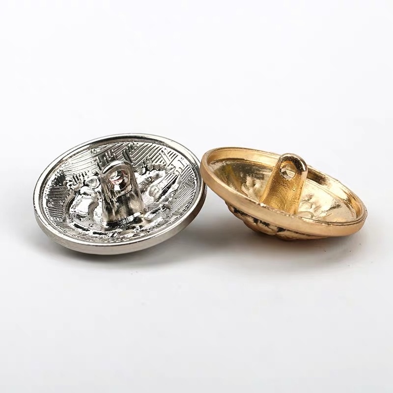 10Pieces/lot Metallic Gold Vintage Decorative Buttons for Clothing ...