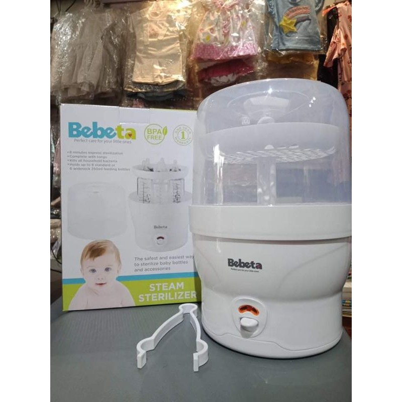 Bebeta hot sale bottle sterilizer