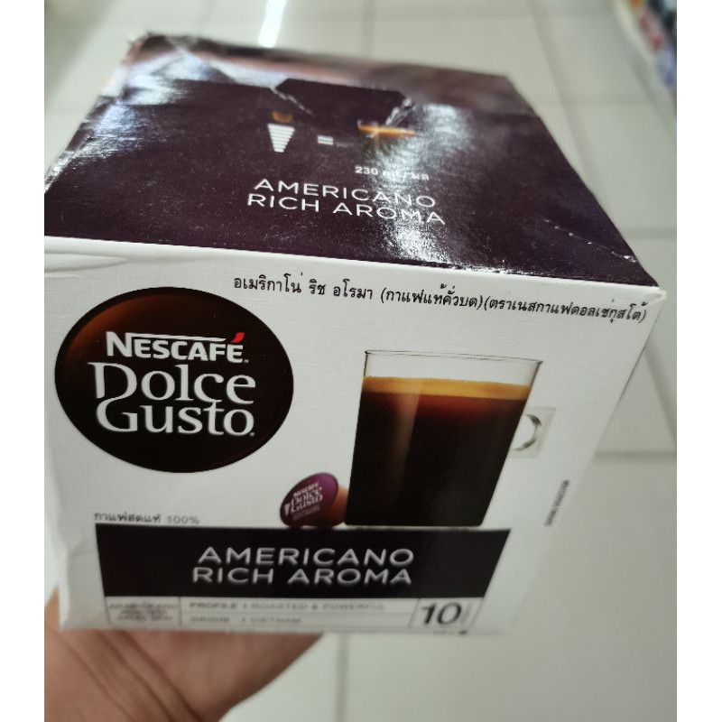 nescafe americano dolce gusto