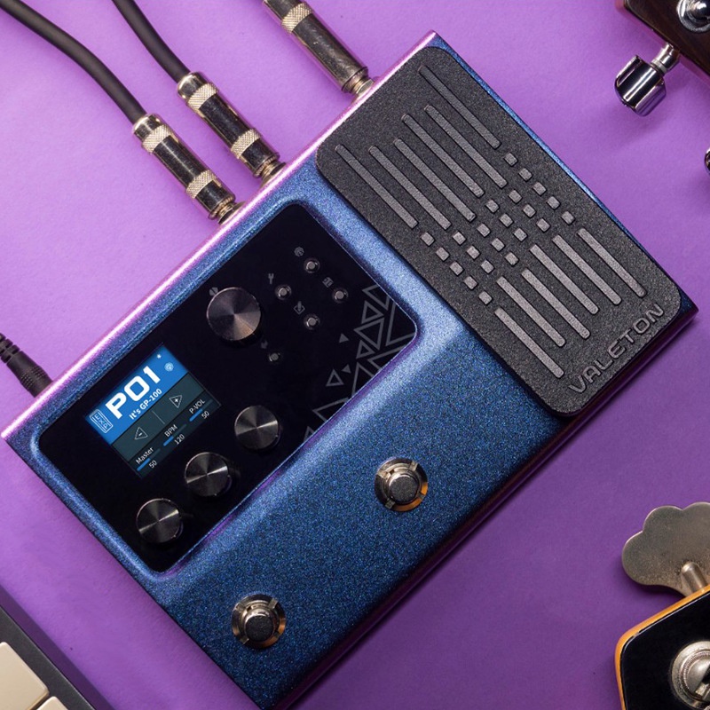 Valeton GP100 Guitar MultiEffect Processor Pedal Builtin 140 Effects