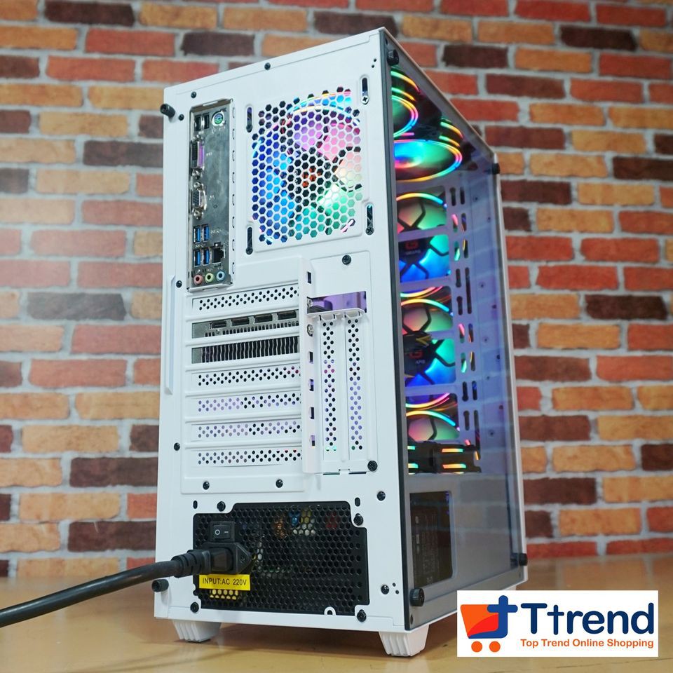 TTREND INPLAY Meteor 01 Tempered Glass Midtower Desktop Gaming PC Case ...