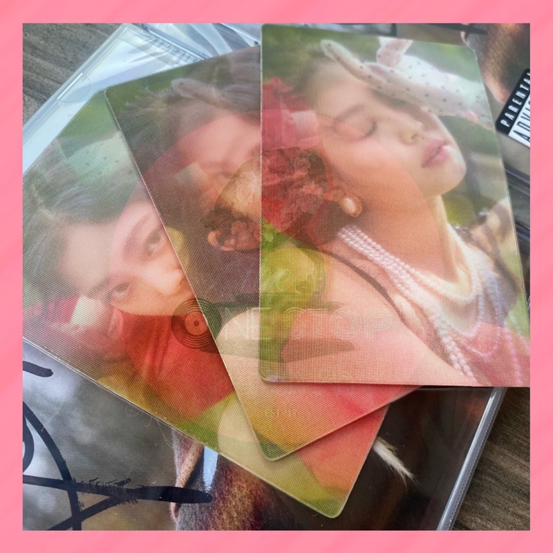 BLACKPINK JENNIE SOLO lenticular card