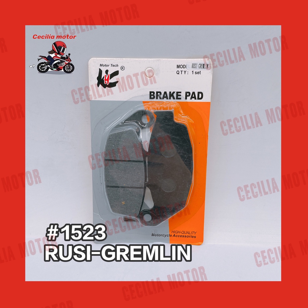 Motorcycle brake pad MIO DINK BAJAJ XRM WAVE110 MIO125I PCX150 CLICK RAIDER CT100 GS125 SNIPER