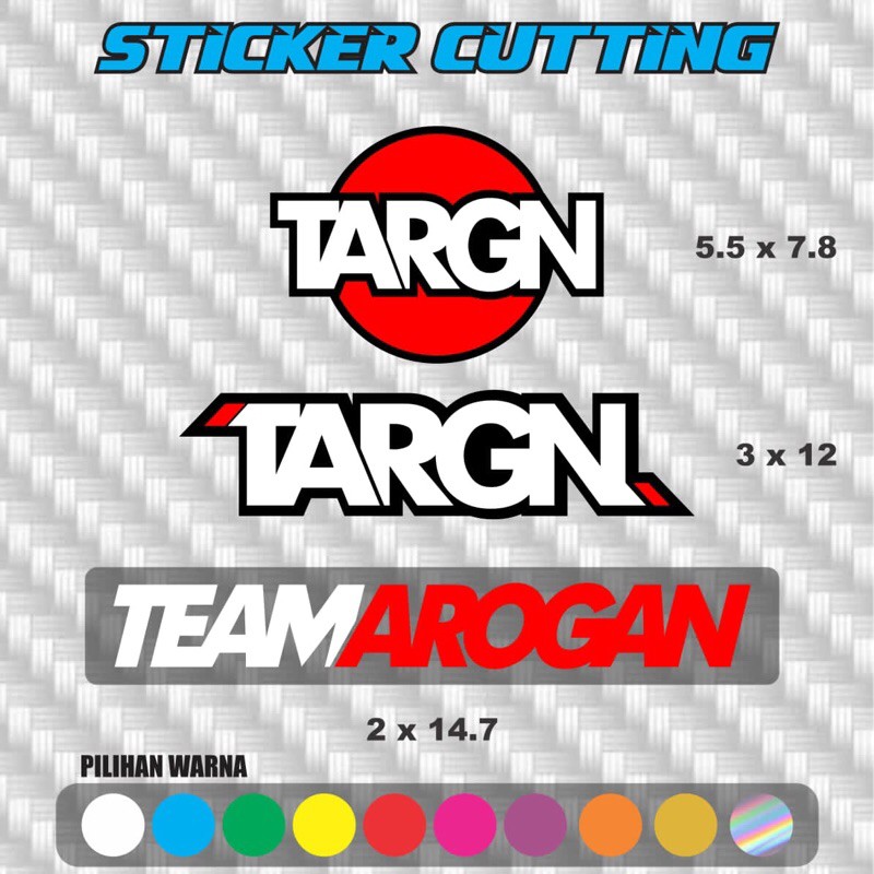 Helmet Sticker - team ArroganTARGN Sticker | Shopee Philippines