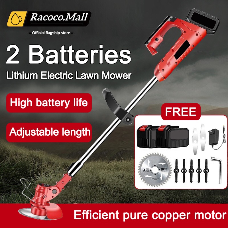 Shop rechargeable grass cutter for Sale on Shopee Philippines