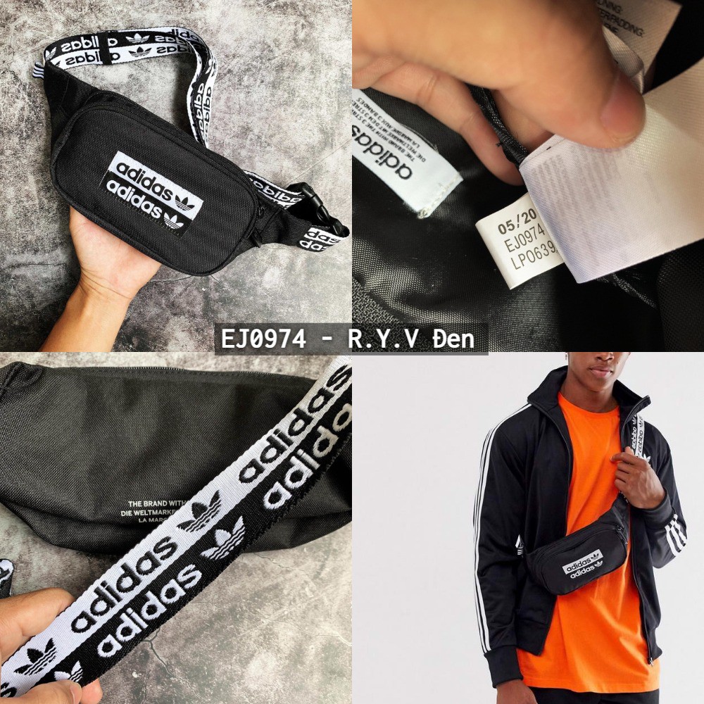 Addicted To Original Price Bag With SP Video Adidas Originals Essential Cross Bag Stomach Bag DV2400 Real Photo Cheap Price