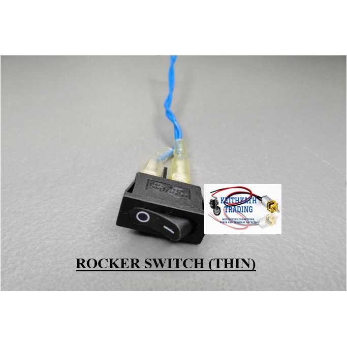 Rocker Switch thin (on/off switch)-Heavy Duty | Shopee Philippines
