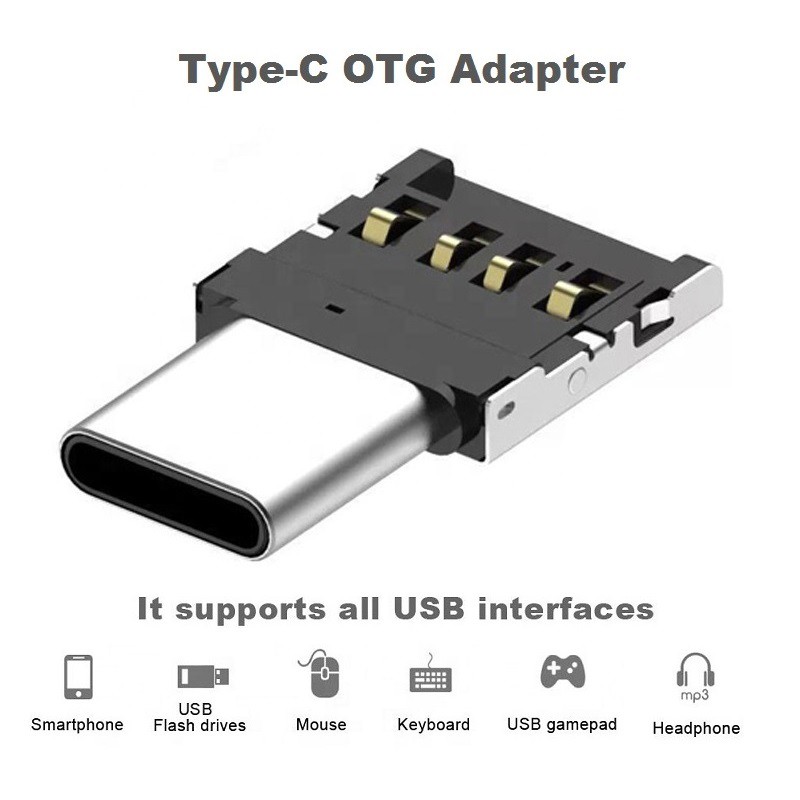 USBC OTG Connector Add a USB Port to Your Phone or Tablet Shopee