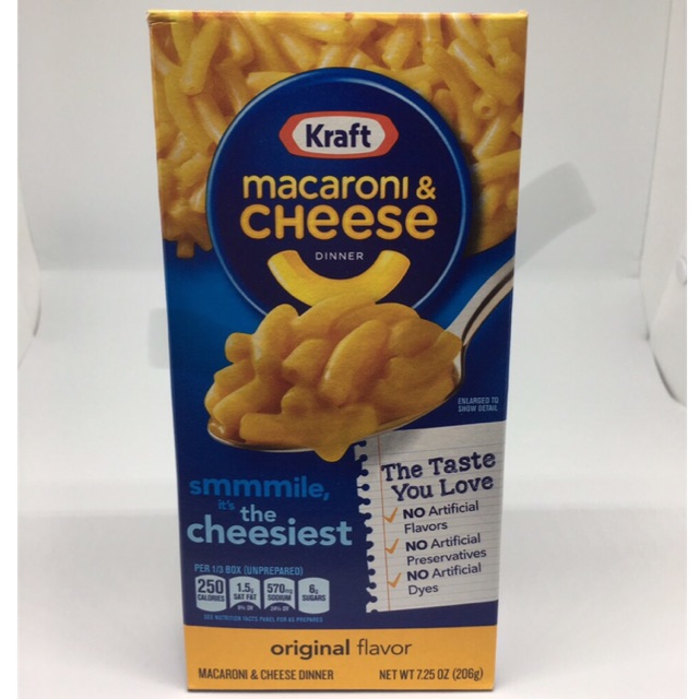 Kraft Macaroni & Cheese Dinner 206g Shopee Philippines