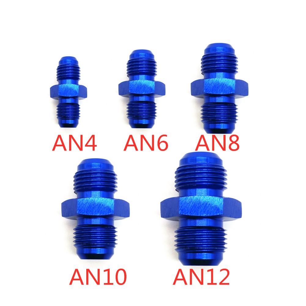 AN4 AN6 AN8 AN10 AN12 Male Adapter Fitting Hose End Fitting Adapter ...