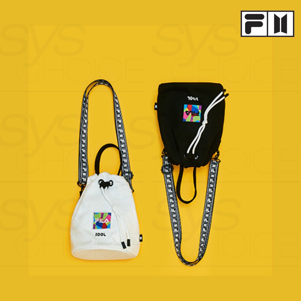 BTS FILA LOVE YOURSELF COLLECTION DNA Bucket Bag Shopee Philippines