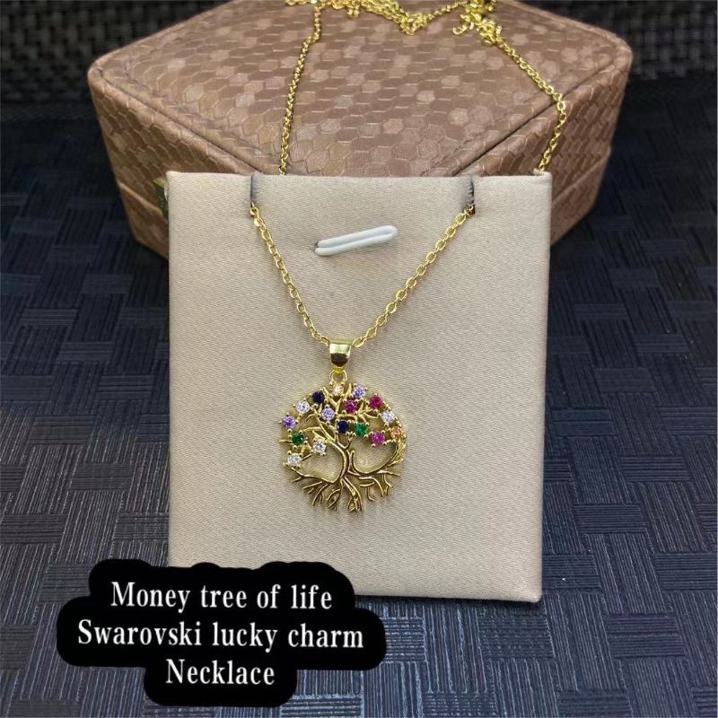 Swarovski lucky 2025 charm necklace