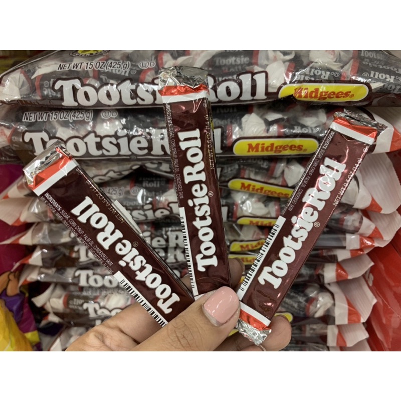 Tootsie Roll Chocolate Candy 14g Shopee Philippines