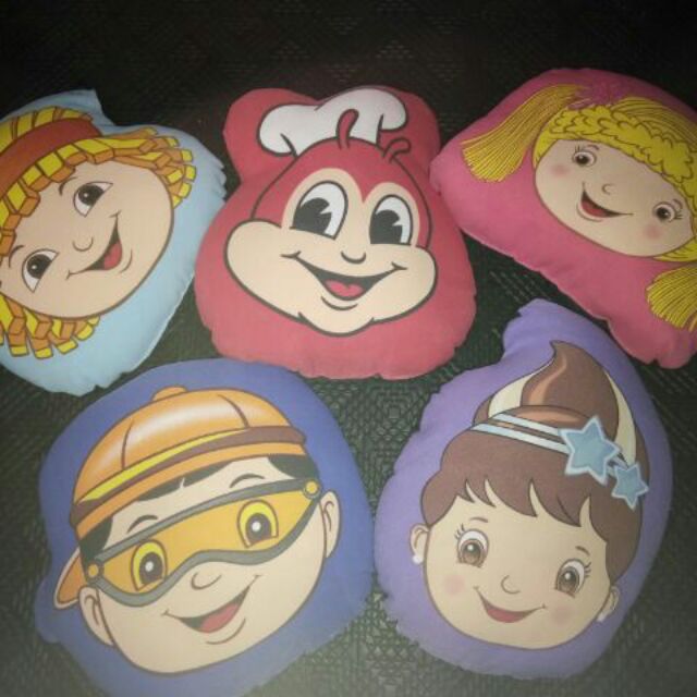 Preloved Jollibee Assorted Pillows