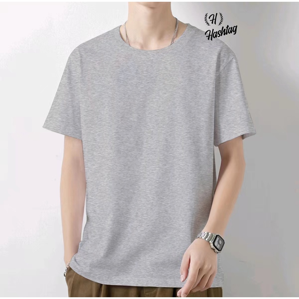 Plain Tshirt for men High quality Cotton 12 colors Men tshirt Fashion