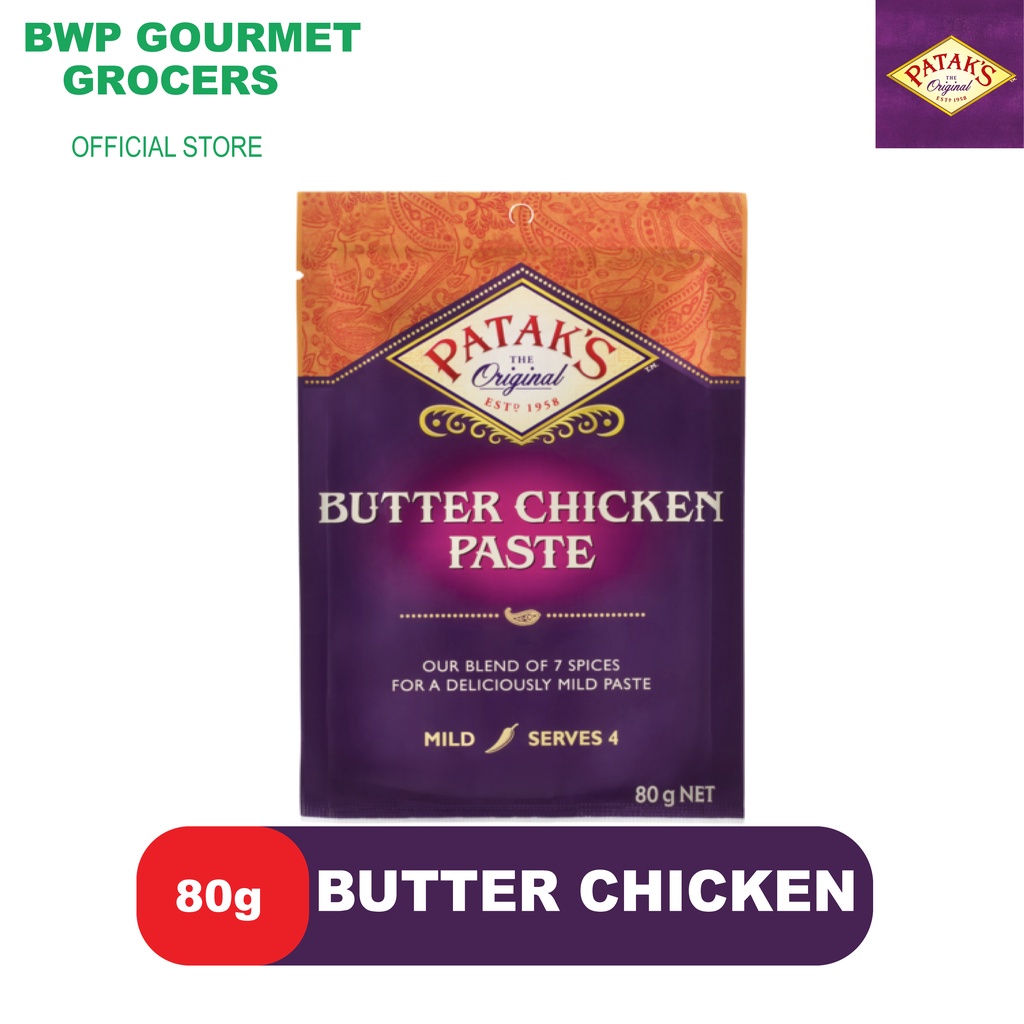 Patak’s Butter Chicken Paste (80g) Shopee Philippines