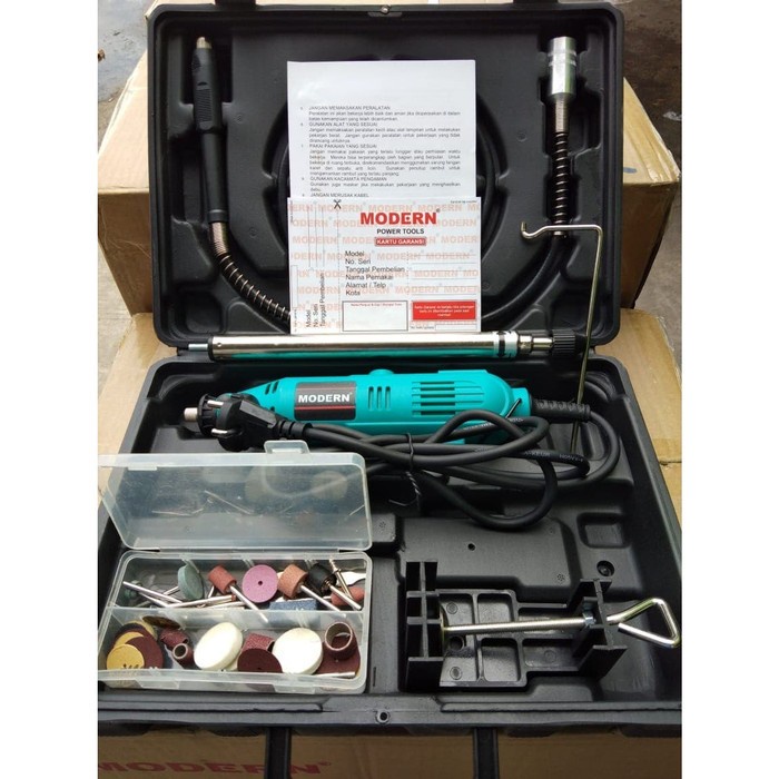 MESIN CHY Gem - MODERN M-2310 MINI DIE GRINDER 3MM SET TUNER DRILL ...