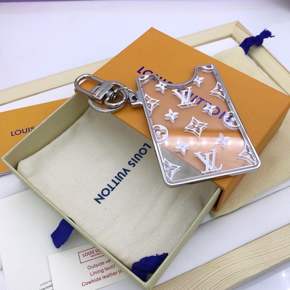 Louis Vuitton Lv prism id holder bag charm and key holder (M69299)