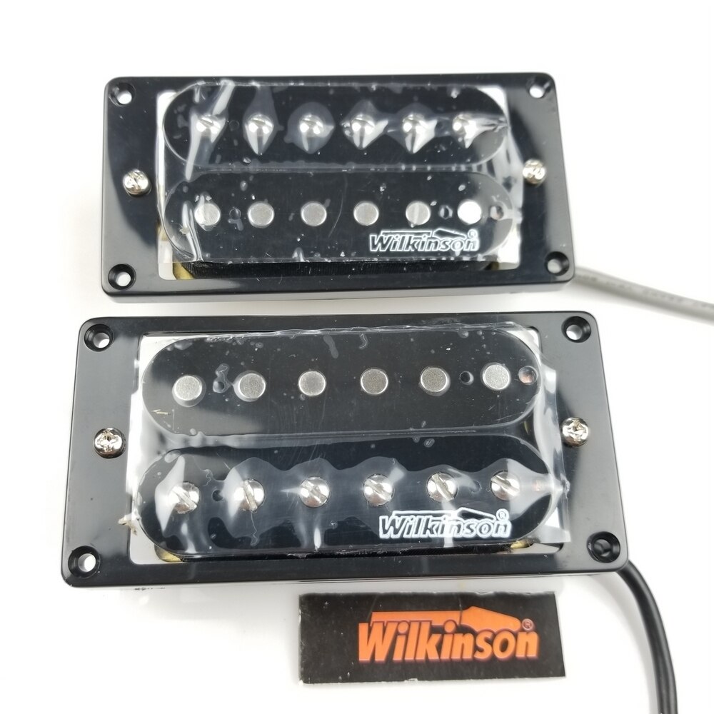 HSWilkinson Black open Double coil Electric Guitar Humbucker Pickups