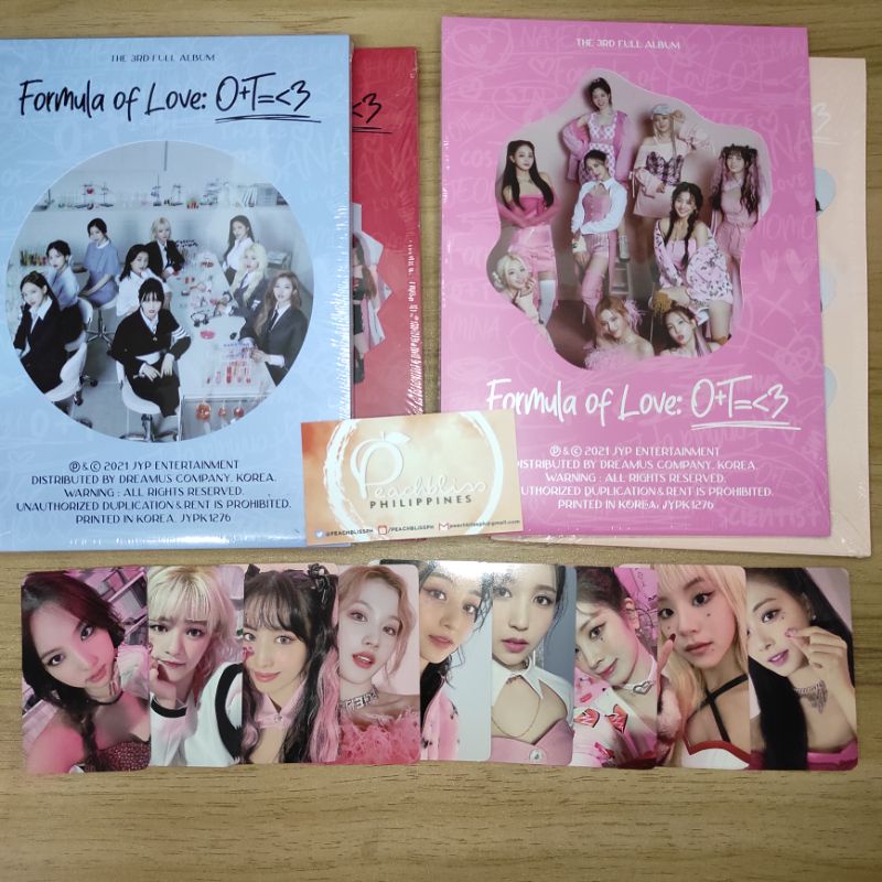 希少！TWICE formulaoflove musicplantトレカコンプ 楽天市場】TWICE - Formula of Love トレカ コンプリート 10枚セット