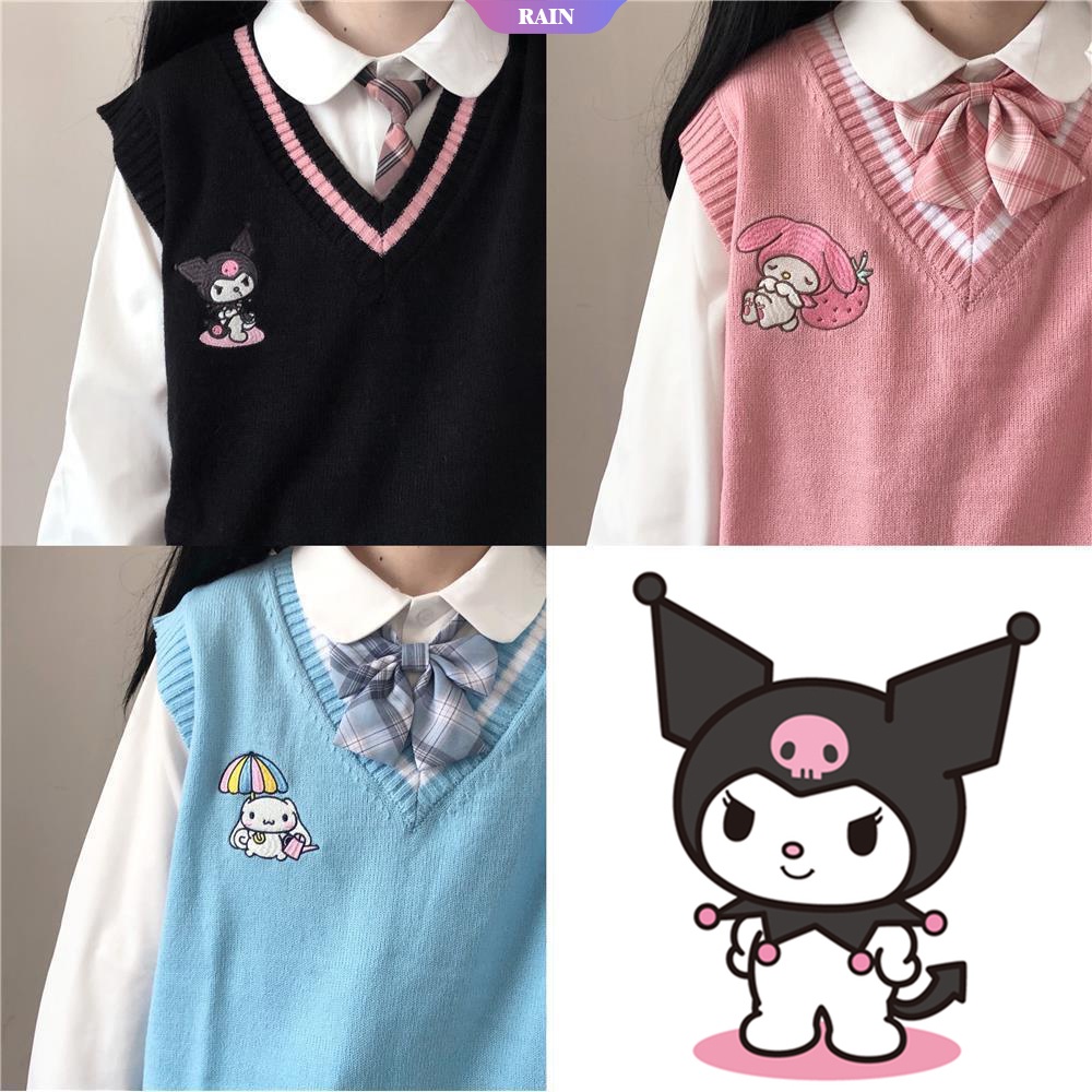 Sanrio - Kuromi & Melody in cute/kawaii outfits