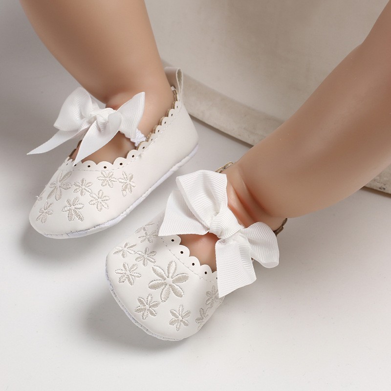 Infant Christening Baptism shoes Girls Baby Flower Shoes Baby Girl Baby Shoes First Walker Shopee Philippines