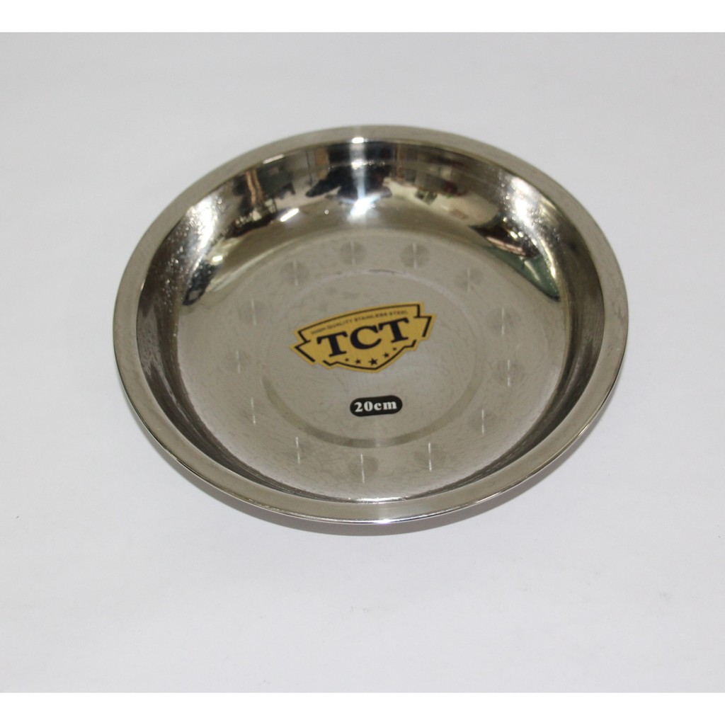 Stainless Steel Deep Plate 8059 20cm Shopee Philippines