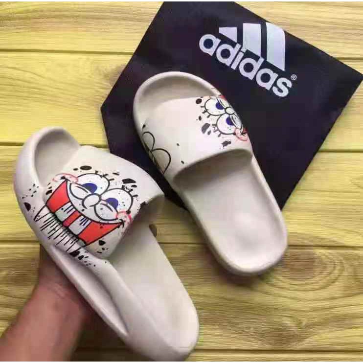 NEW ARRIVAL Spongebob Yeezy Inspired Thick Slides for Women 36