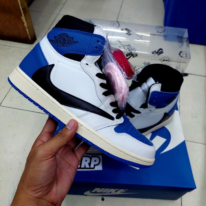 Air Jordan 1 High Fragment Designn X Travis Scott For Men