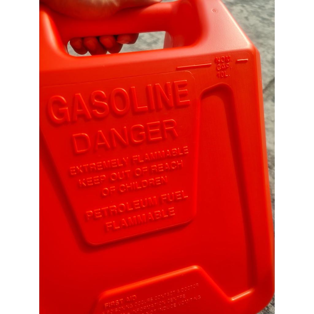 Seaflo 10 liters fuel gasoline container heavy duty Shopee Philippines