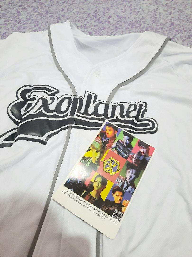 SD-style-shop Exo Planet Baseball Shirt XIUMIN / S / United Kingdom