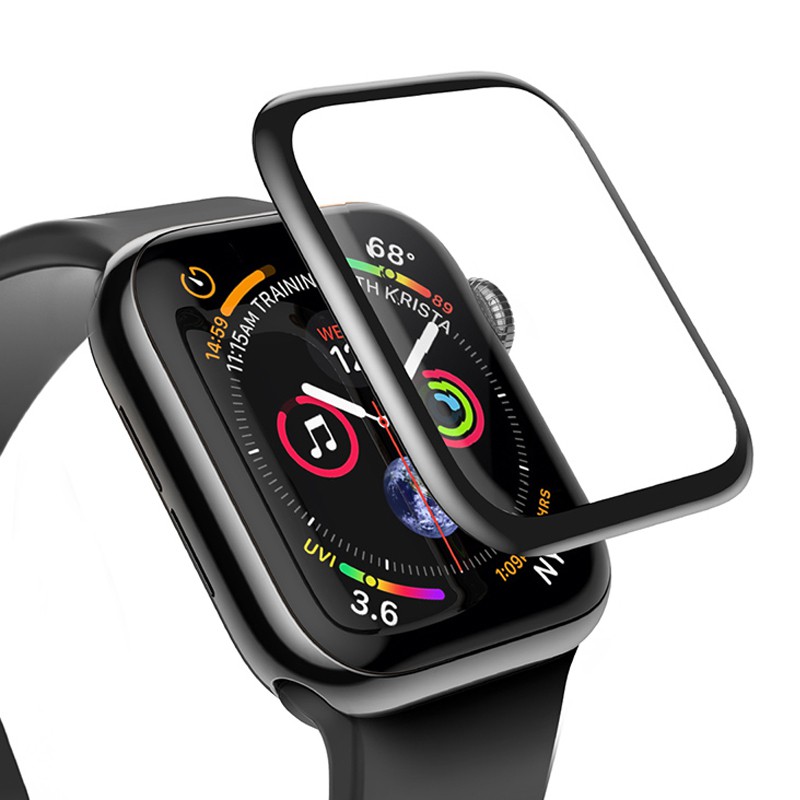 For T500 smart watch 44mm Tempered Glass Protective film For T500 T5 F18 Full Cover Screen Protector