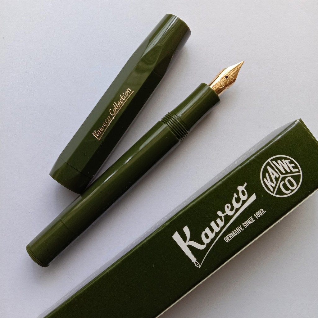 Kaweco Sport Fountain Pen - Dark Olive (Collector's Edition) - The