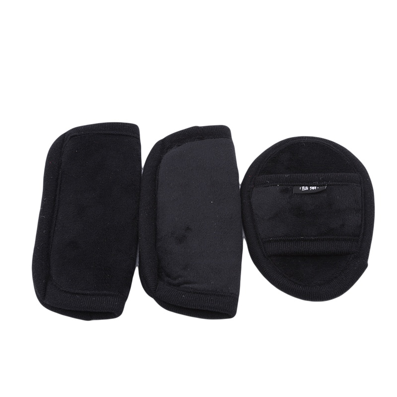 1 Set black Car Plush Child Safety Seat Seat Belt Shoulder Guard Crotch Protection Baby Stroller With Basket To Protect The Crotch Seat Belt Cover Shopee Philippines